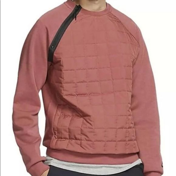 Nike Other - Nike sportwear tech pack quilted crew sweatshirt size medium